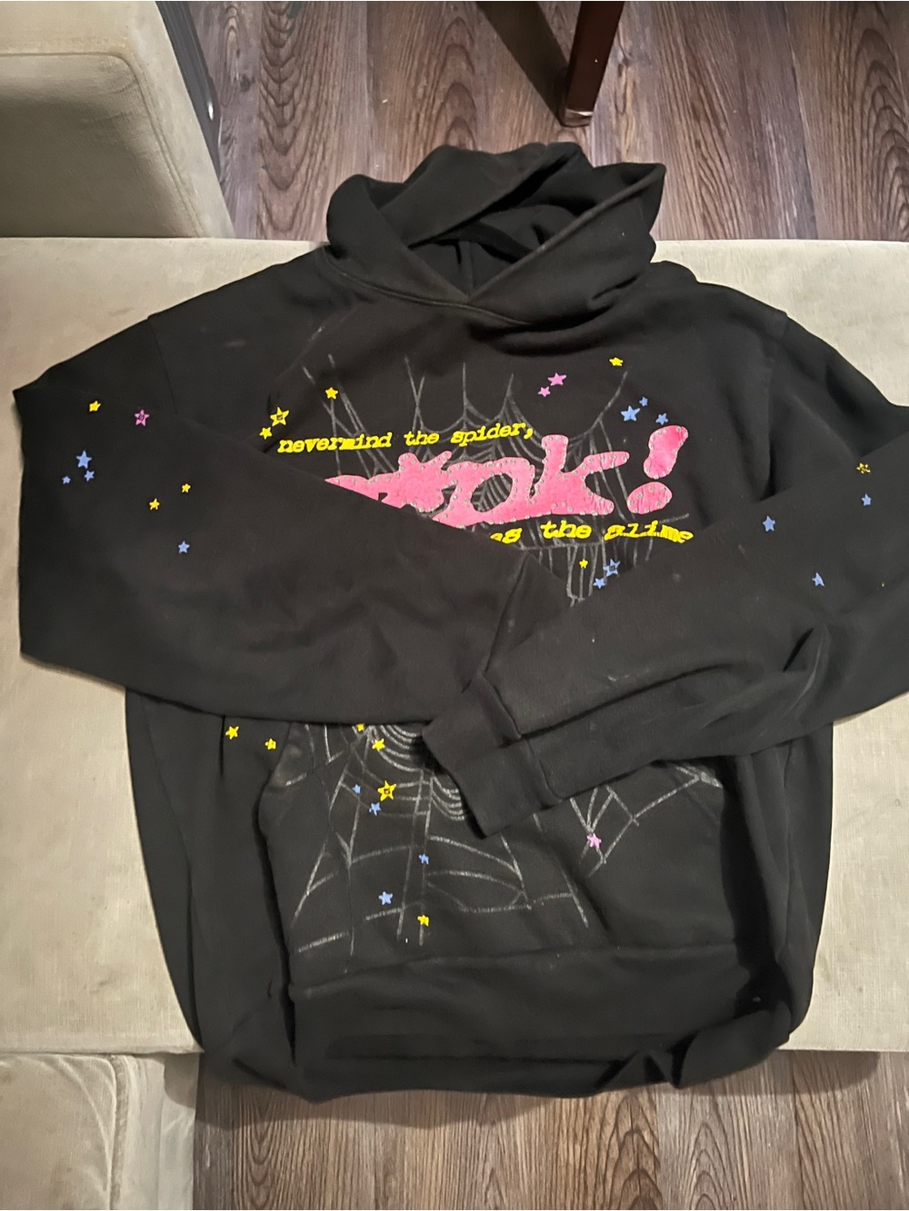 Sp5der hoodie medium